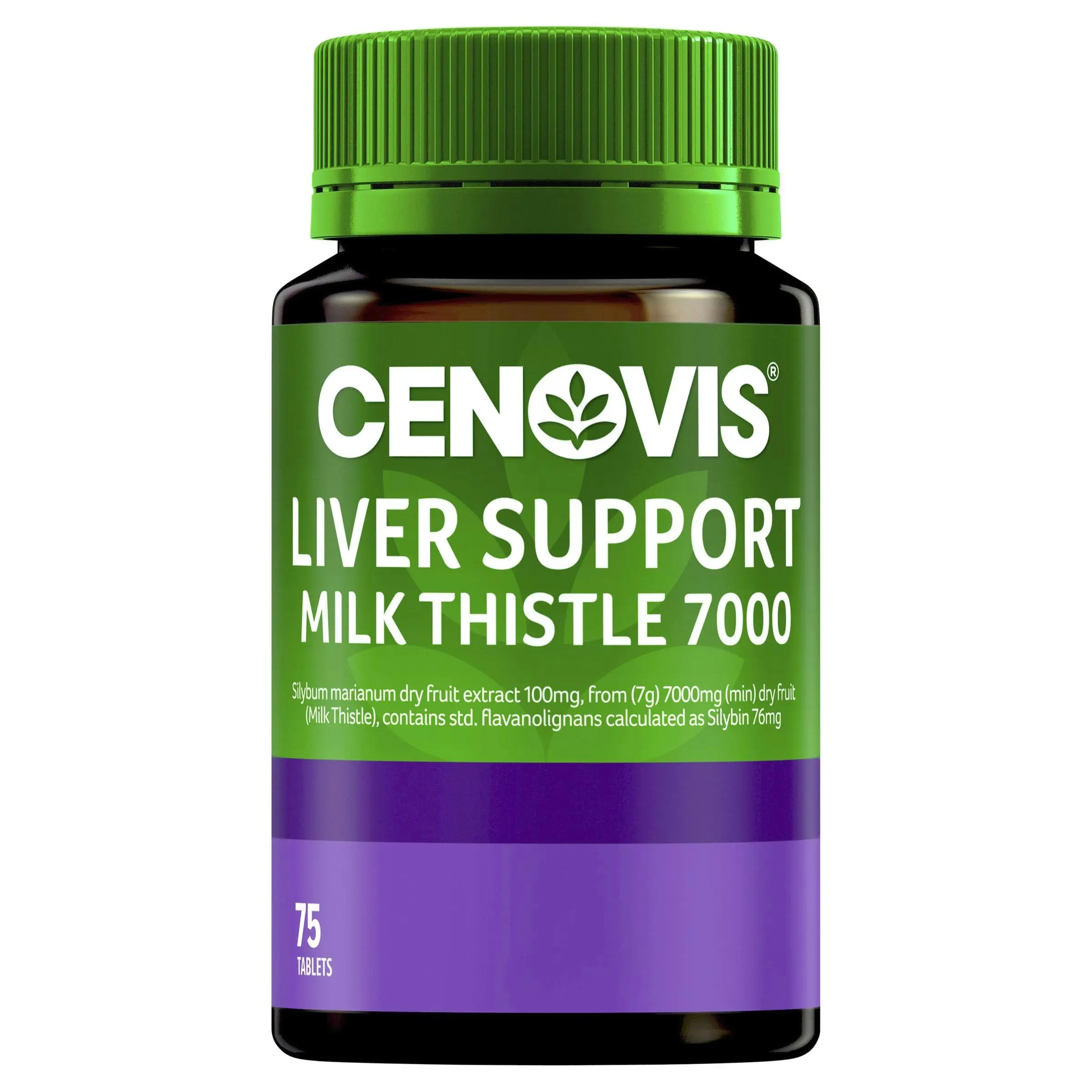 Cenovis Liver Support Milk Thistle 7000 75 Tablets