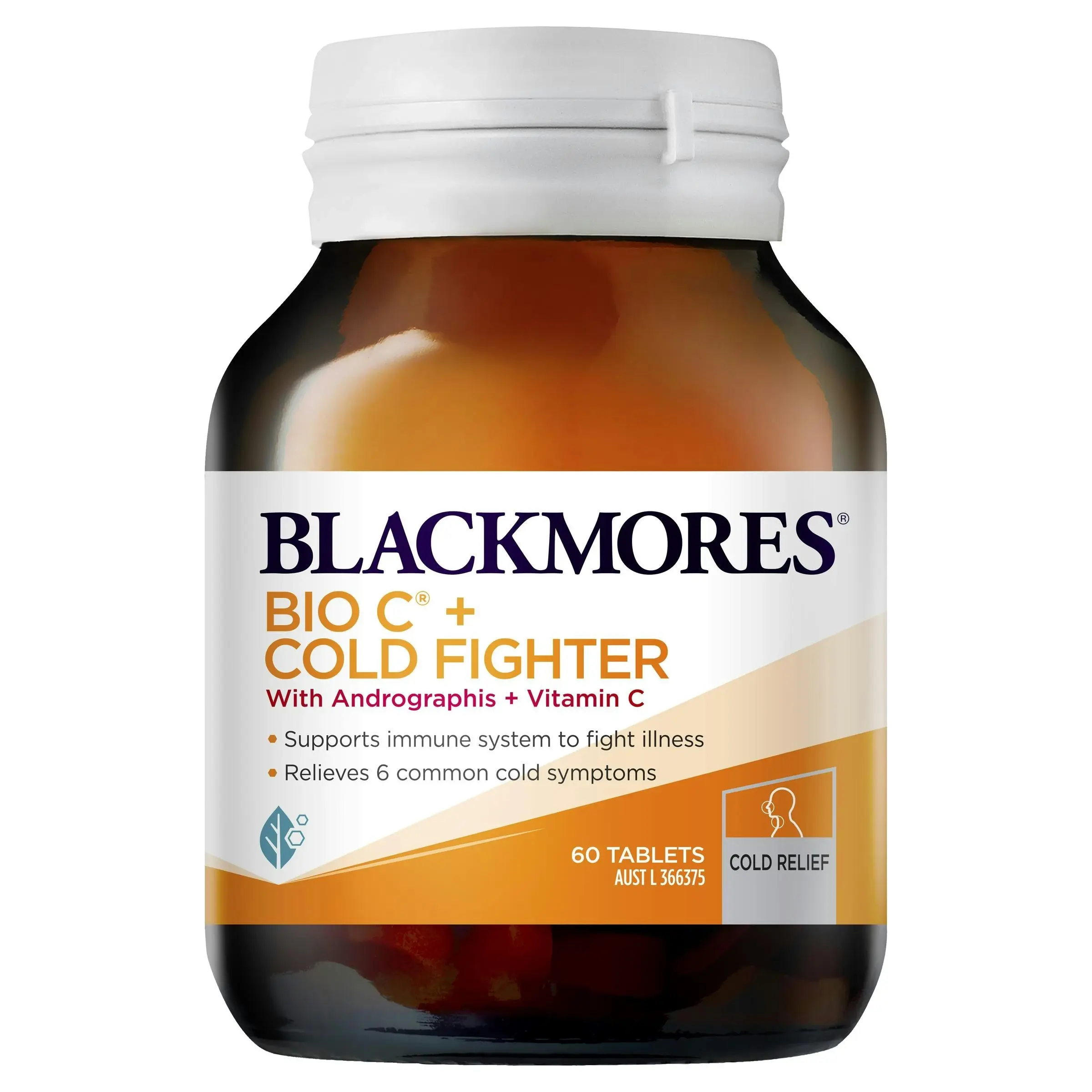 Blackmores Bio C + Cold Fighter Vitamin C Immune Support 60 Tablets