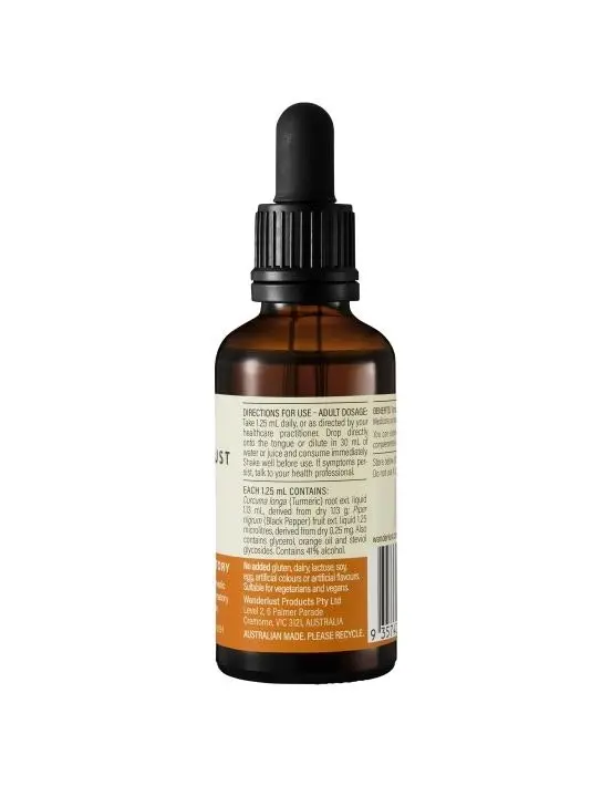 Wanderlust Turmeric Drops 50ml