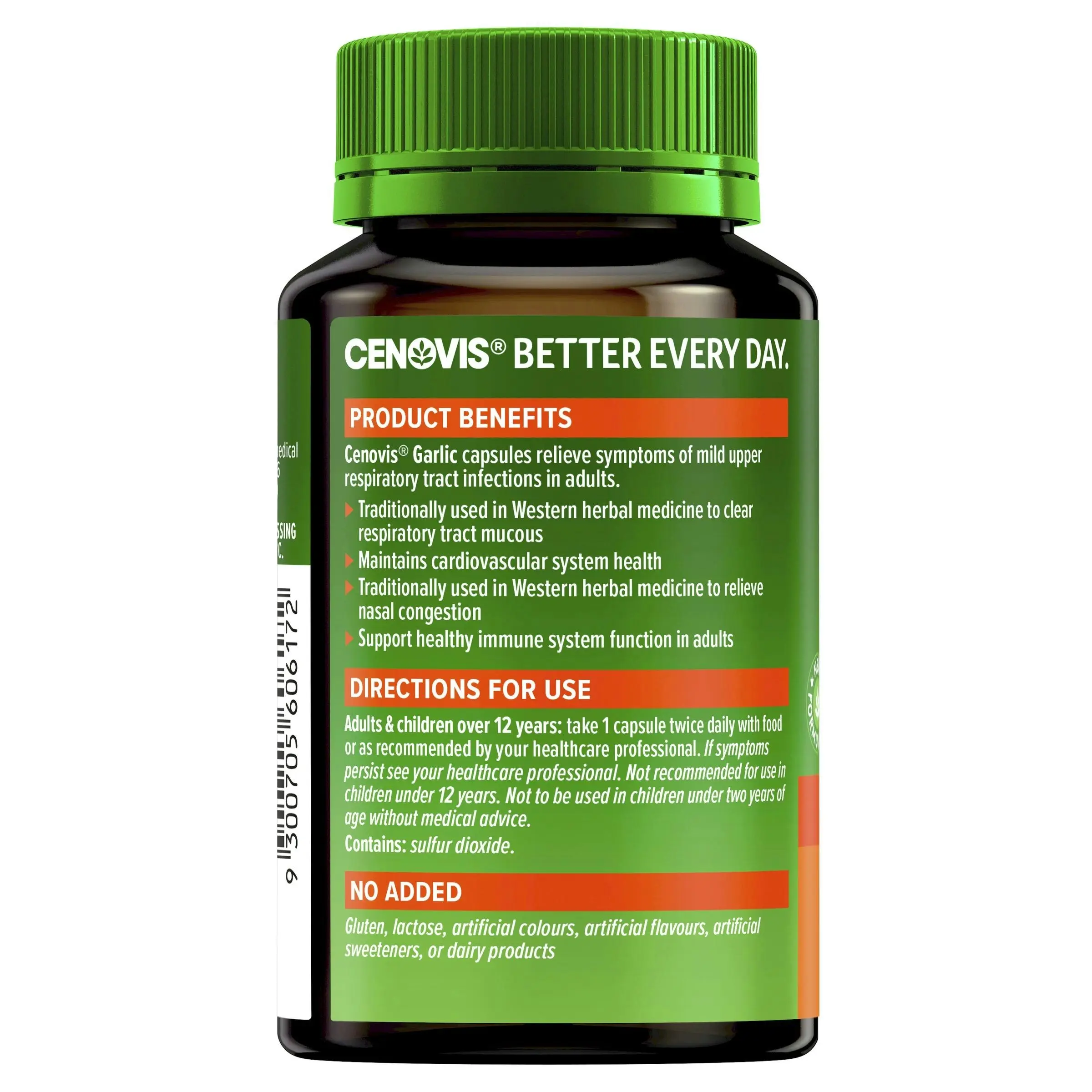 Cenovis Garlic Immune Support 100 Capsules