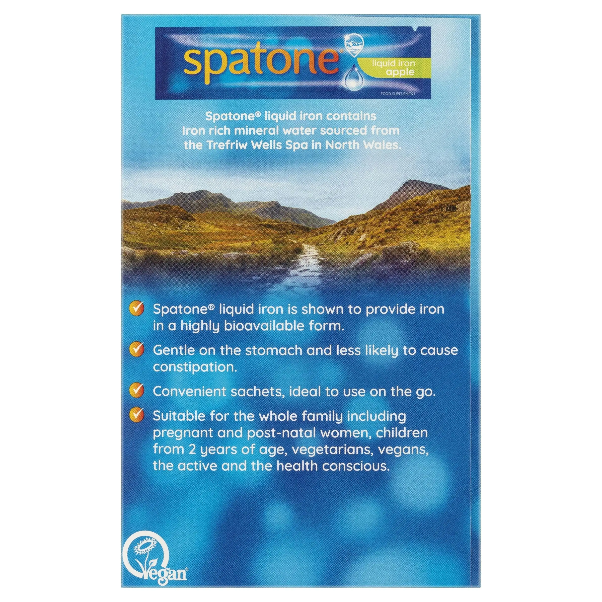 Spatone Liquid Iron Supplement Apple 28 Sachets