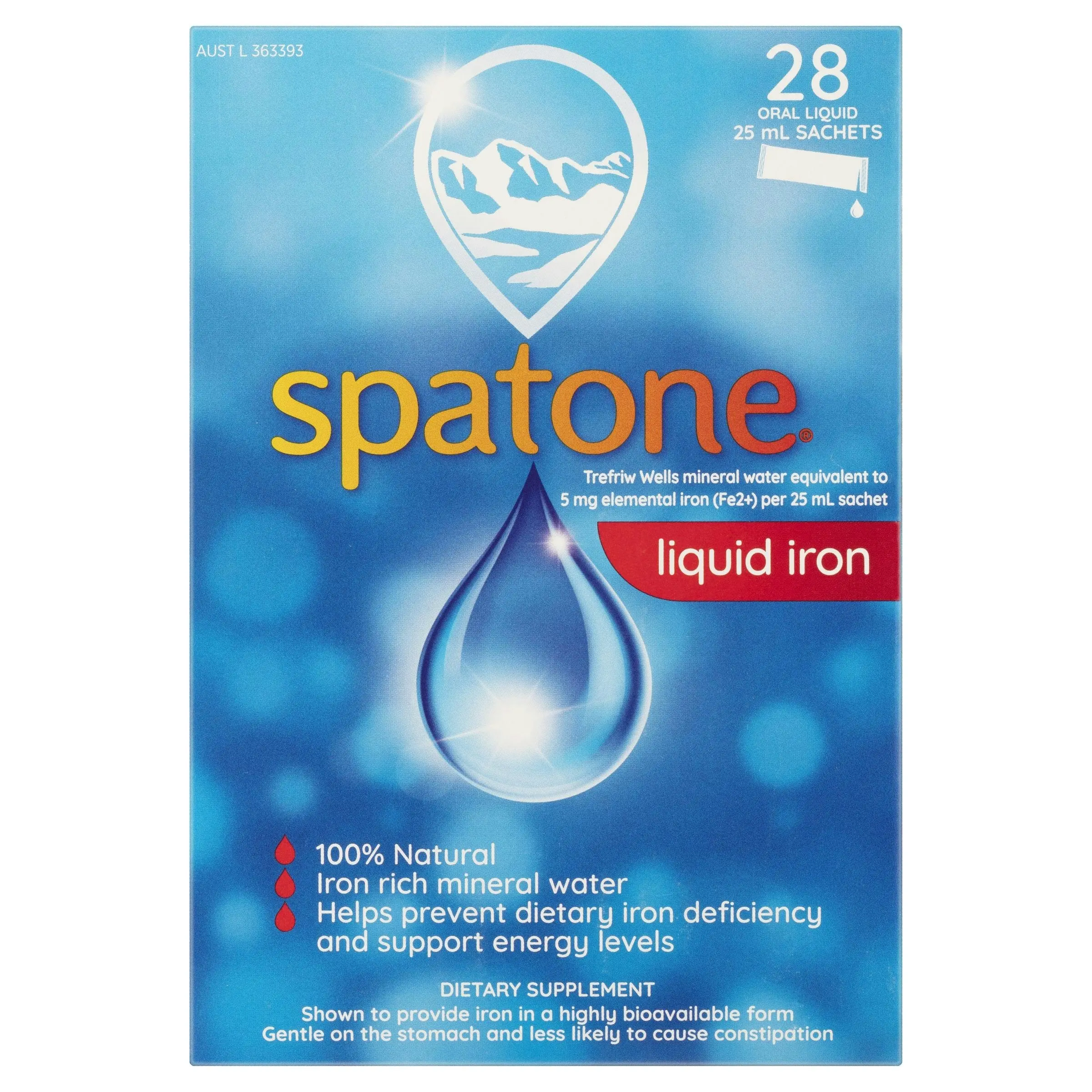 Spatone Liquid Iron Supplement 28 Sachets