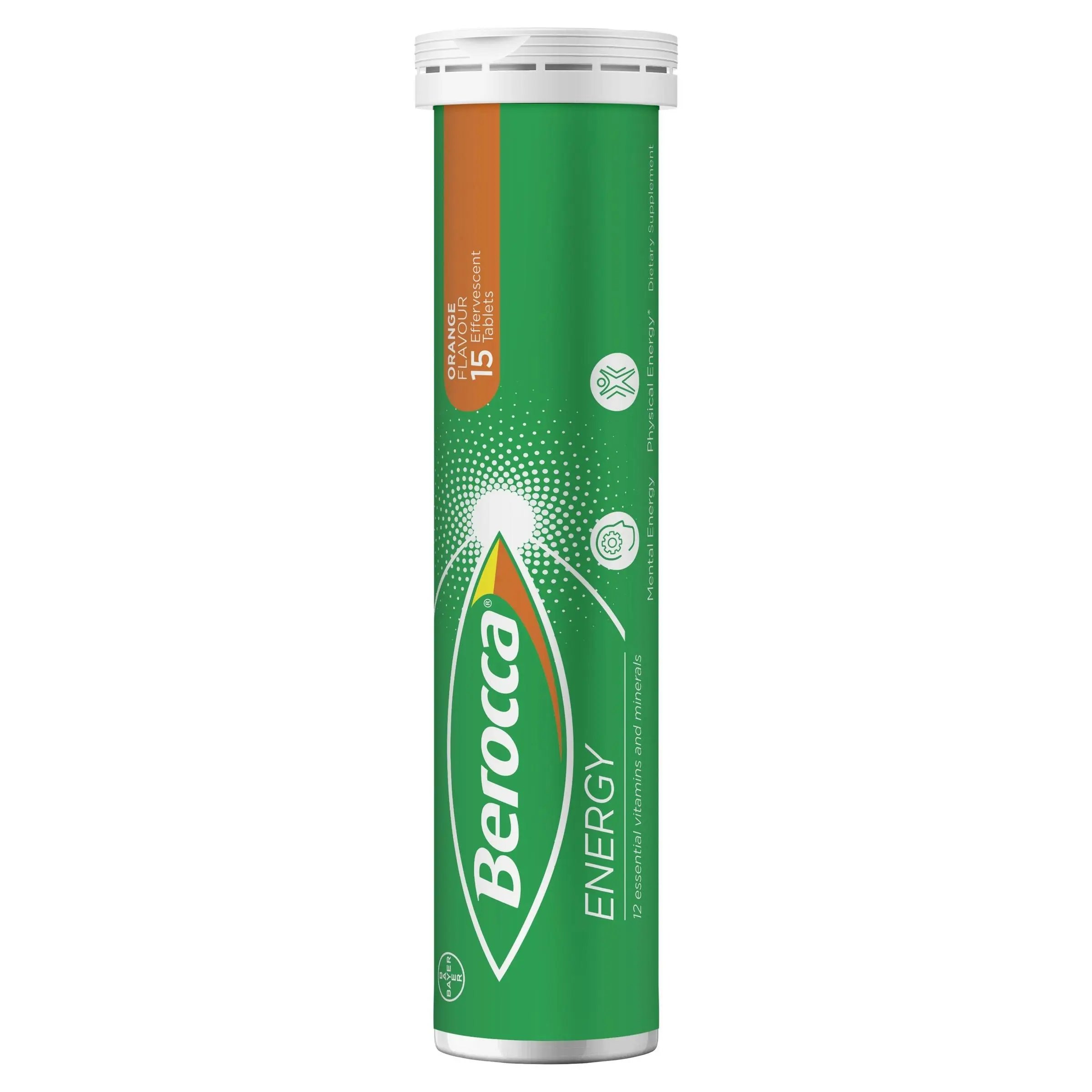 Berocca Energy Orange Effervescent Tablets 45 Pack