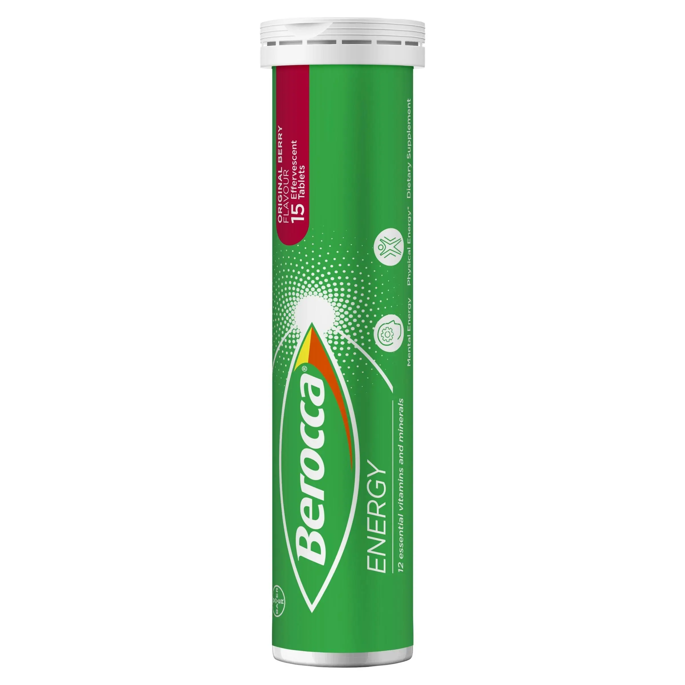 Berocca Energy Original Berry Effervescent Tablets 45 Pack