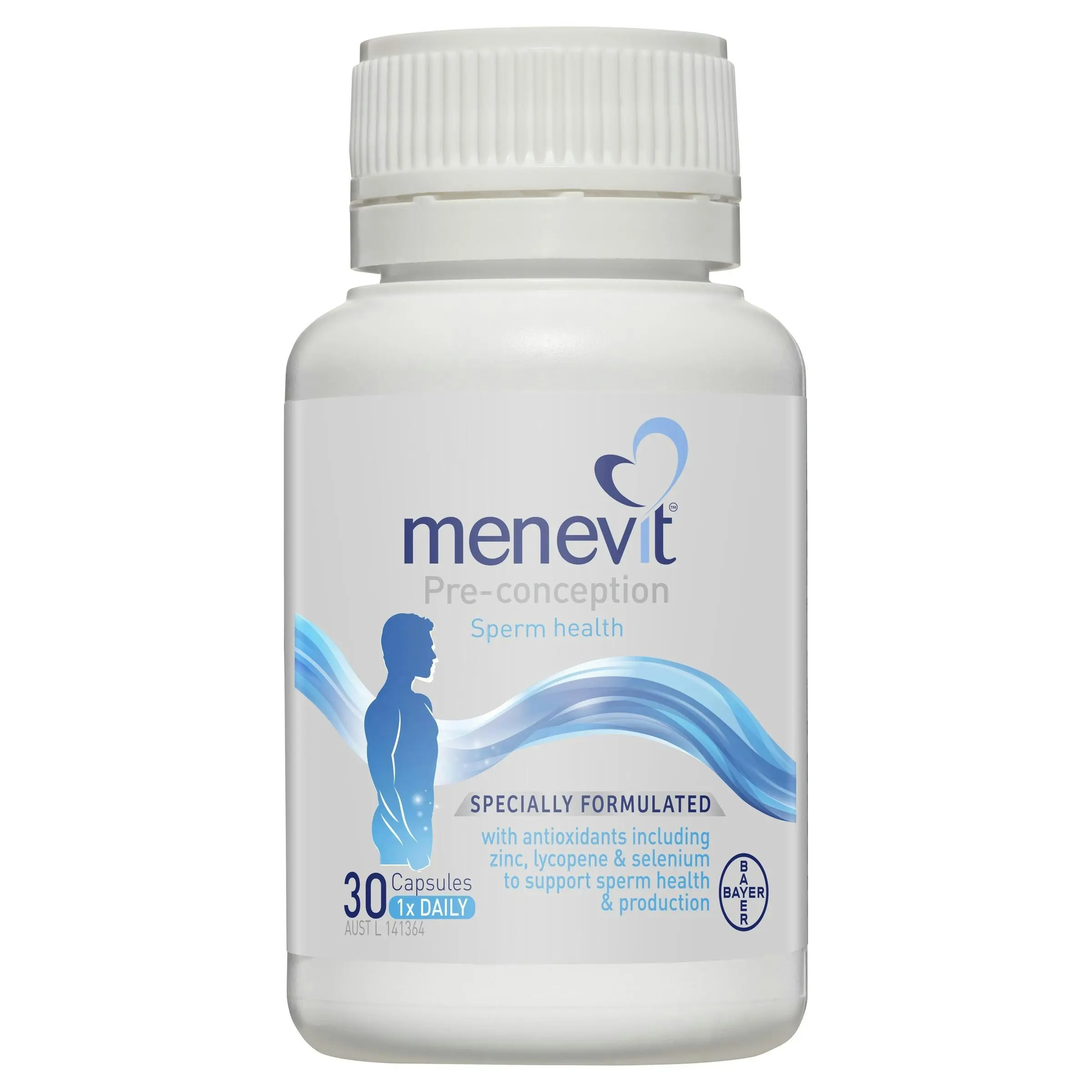 Menevit Pre-Conception Sperm Health Capsules 30 pack