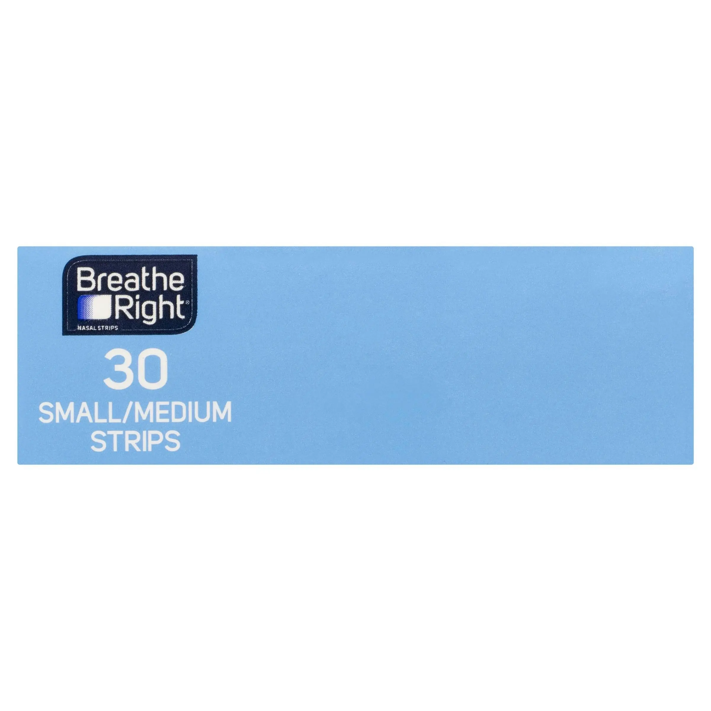 Breathe Right Nasal Strips Clear Regular 30 Strips