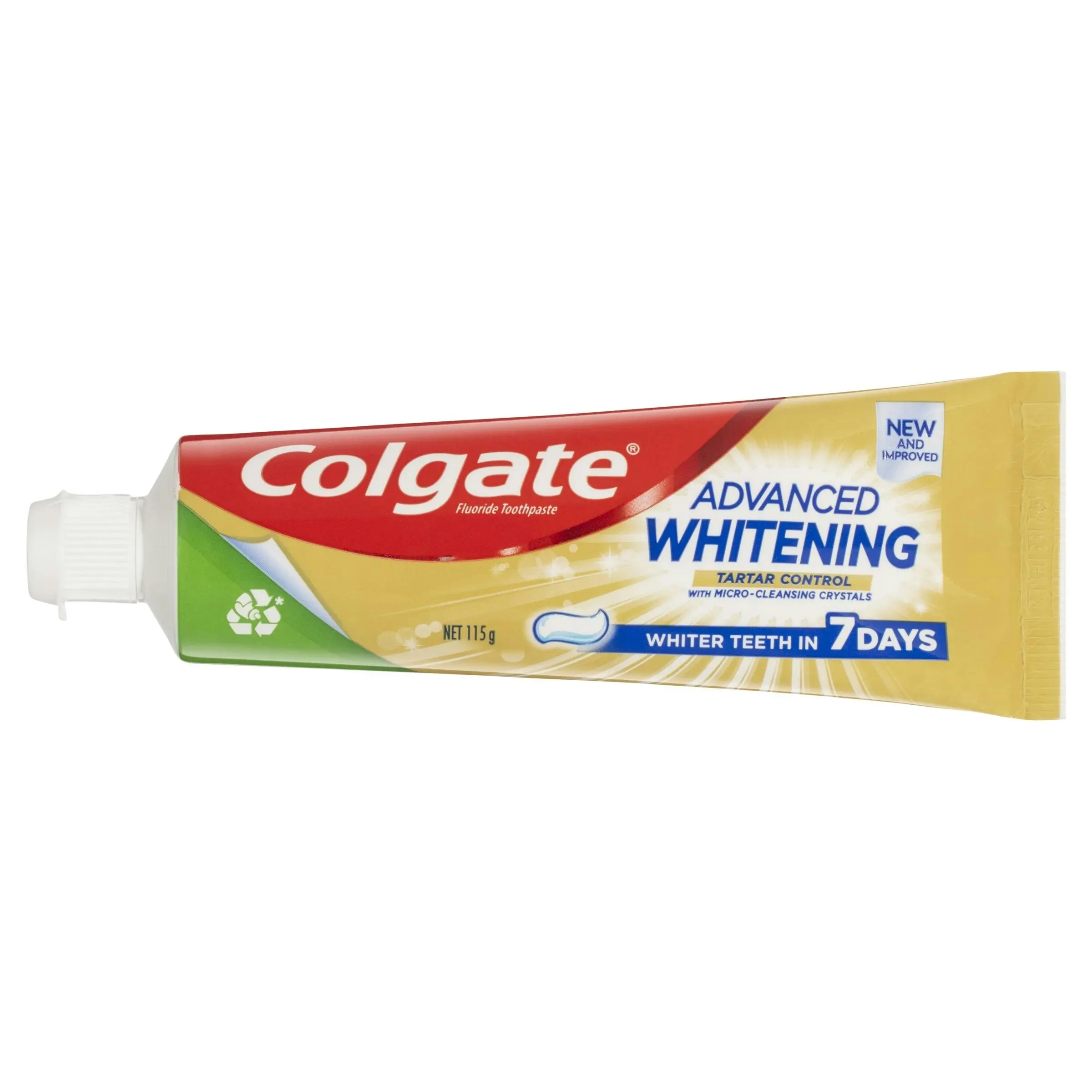 Colgate Toothpaste Advanced Whitening Tartar Control 115g