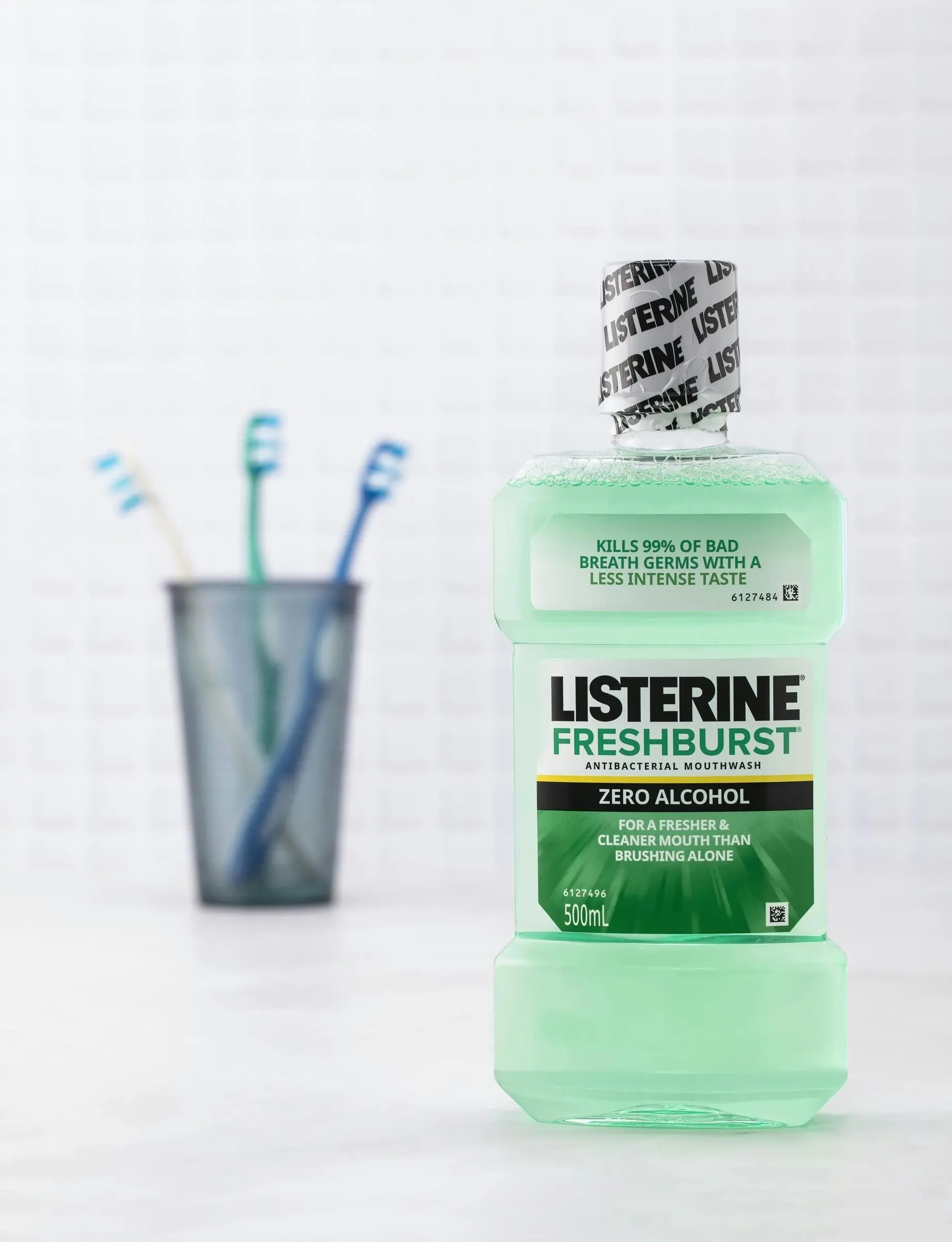 Listerine Mouthwash Freshburst Zero 500ml