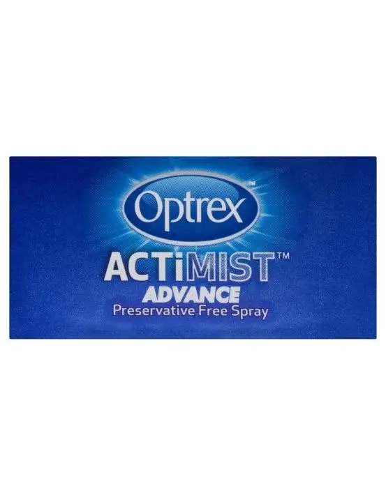 Optrex Advance Actimist Preservative Free Dry Eye Spray 10ml