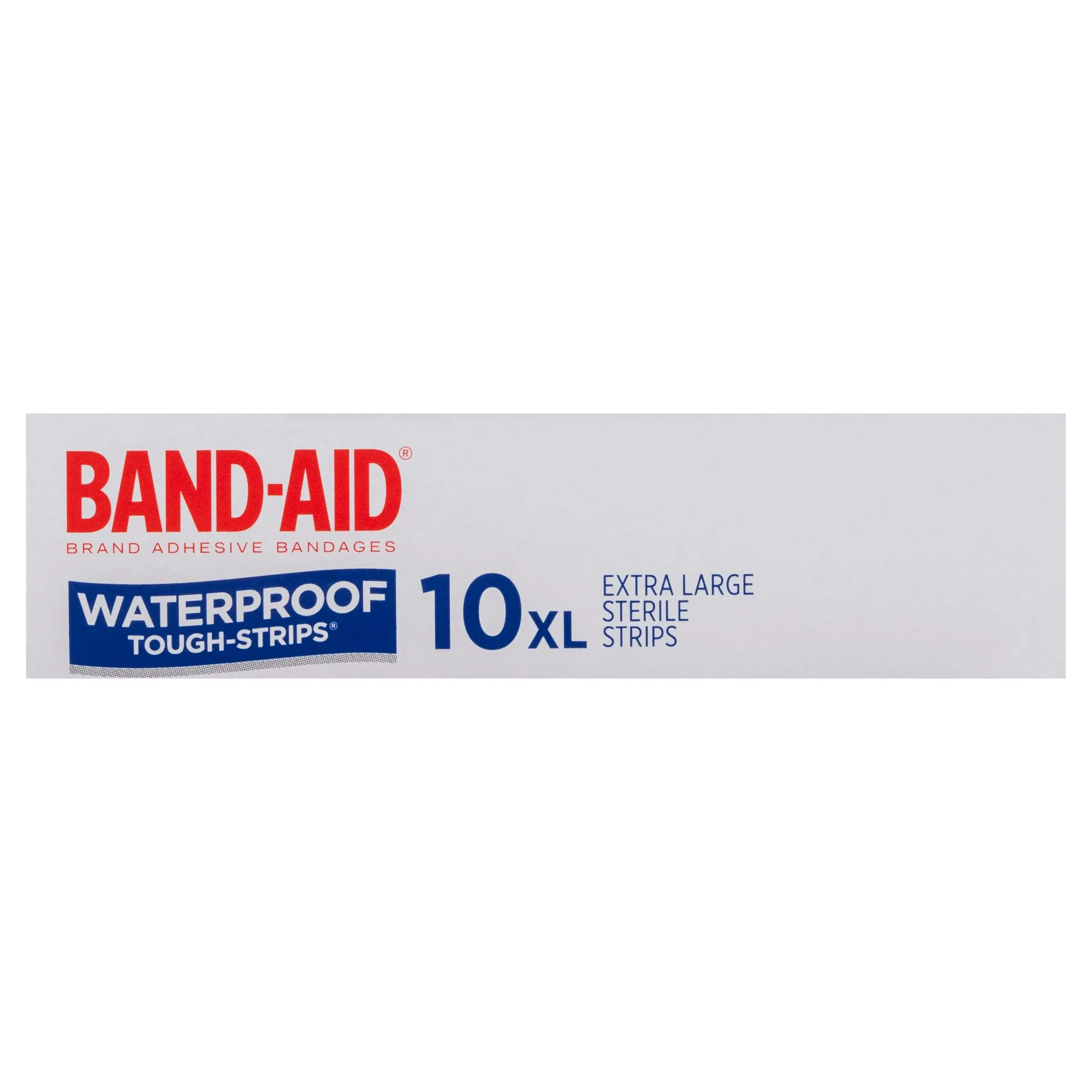 BAND-AID Waterproof Tough Strips Extra Large 10 Pack