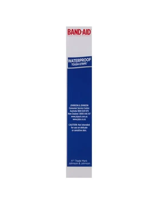 BAND-AID Waterproof Tough Strips Extra Large 10 Pack