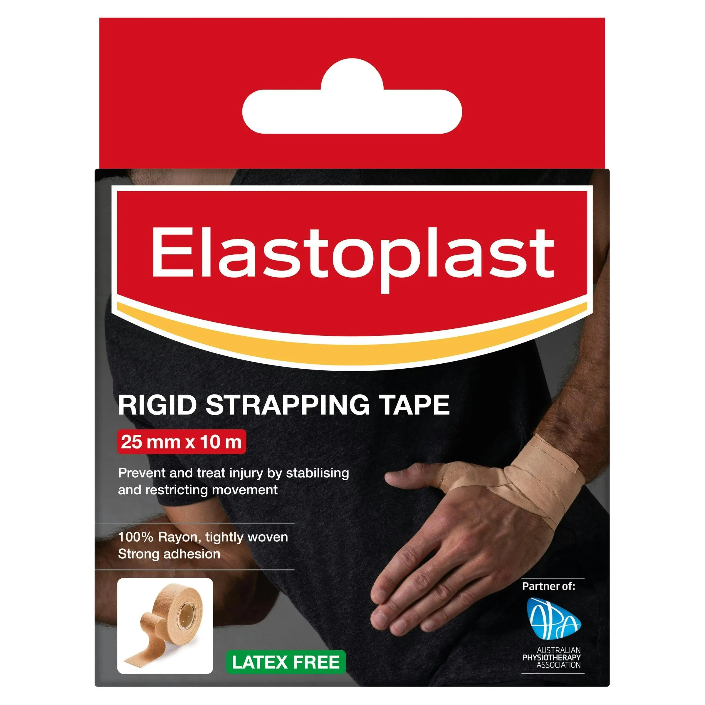 Elastoplast Sport Rigid Strapping Tape 25mm x 10m