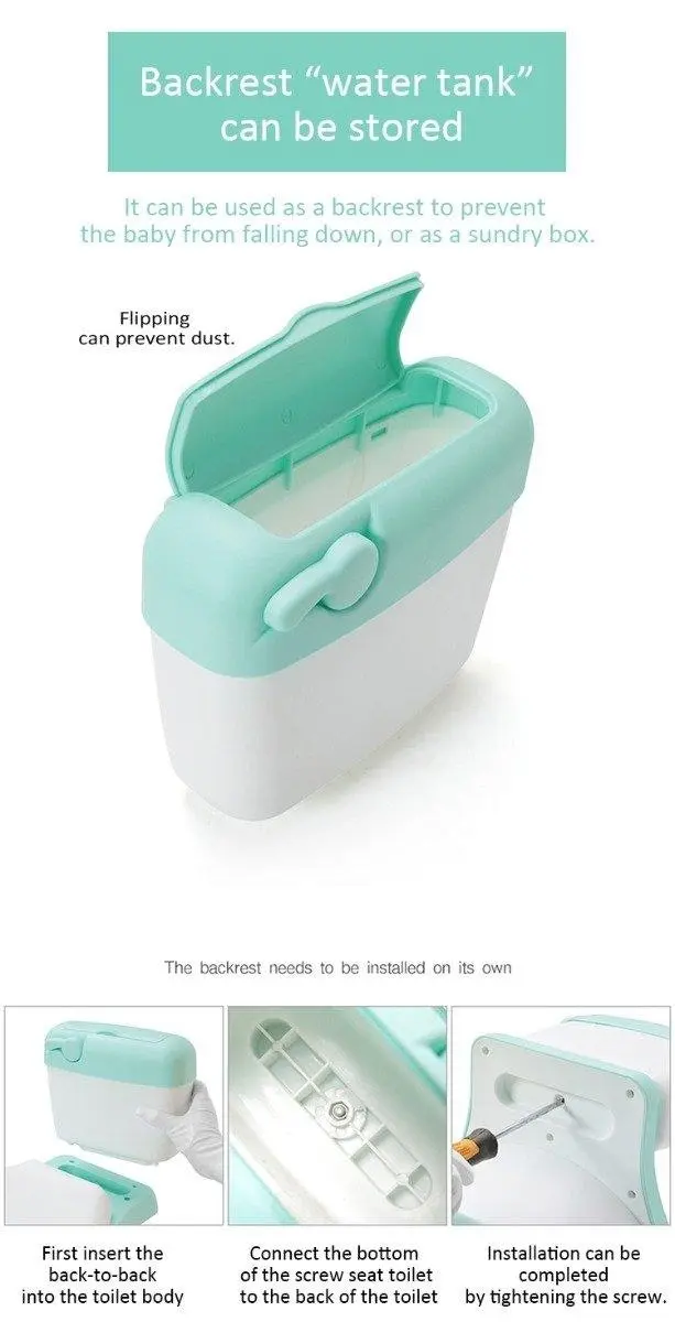 Joy Baby My First Toilet Training Potty - Blue