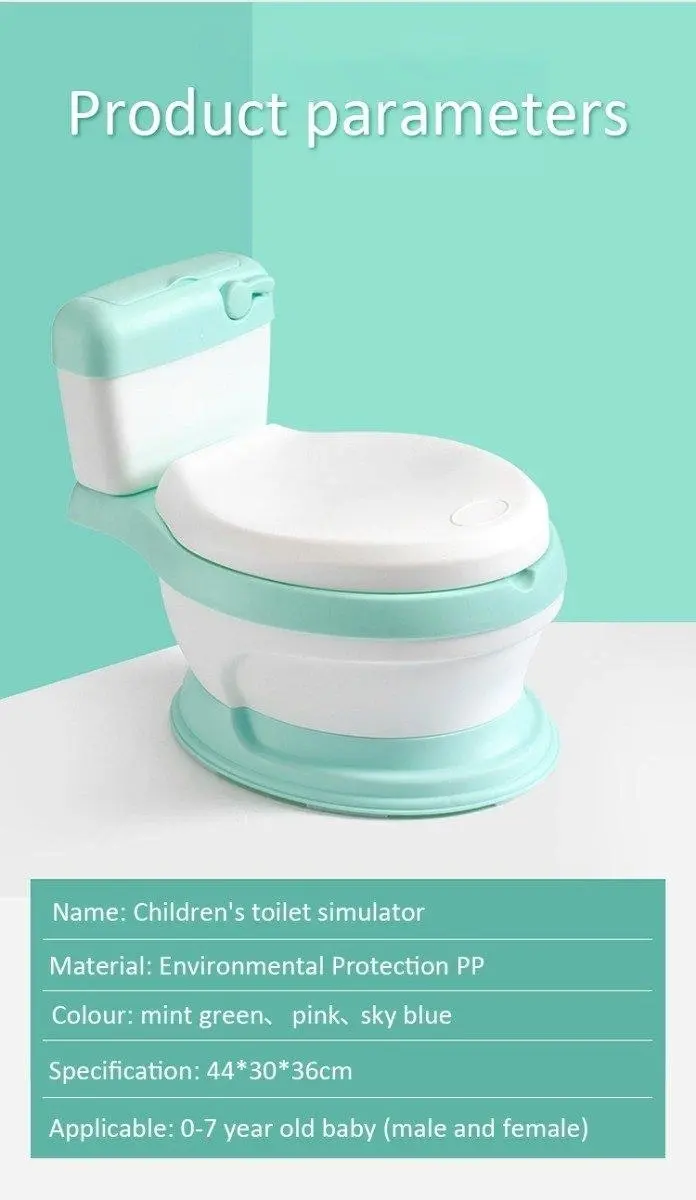 Joy Baby My First Toilet Training Potty - Blue