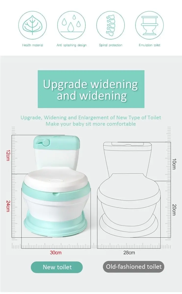 Joy Baby My First Toilet Training Potty - Blue