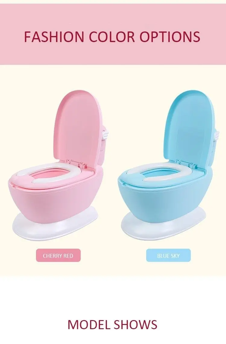 Joy Baby My First Toilet Training Potty with Sound - Blue