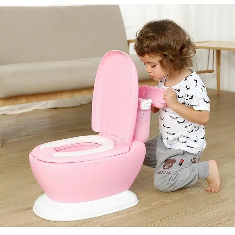 Joy Baby My First Toilet Training Potty with Sound - Pink