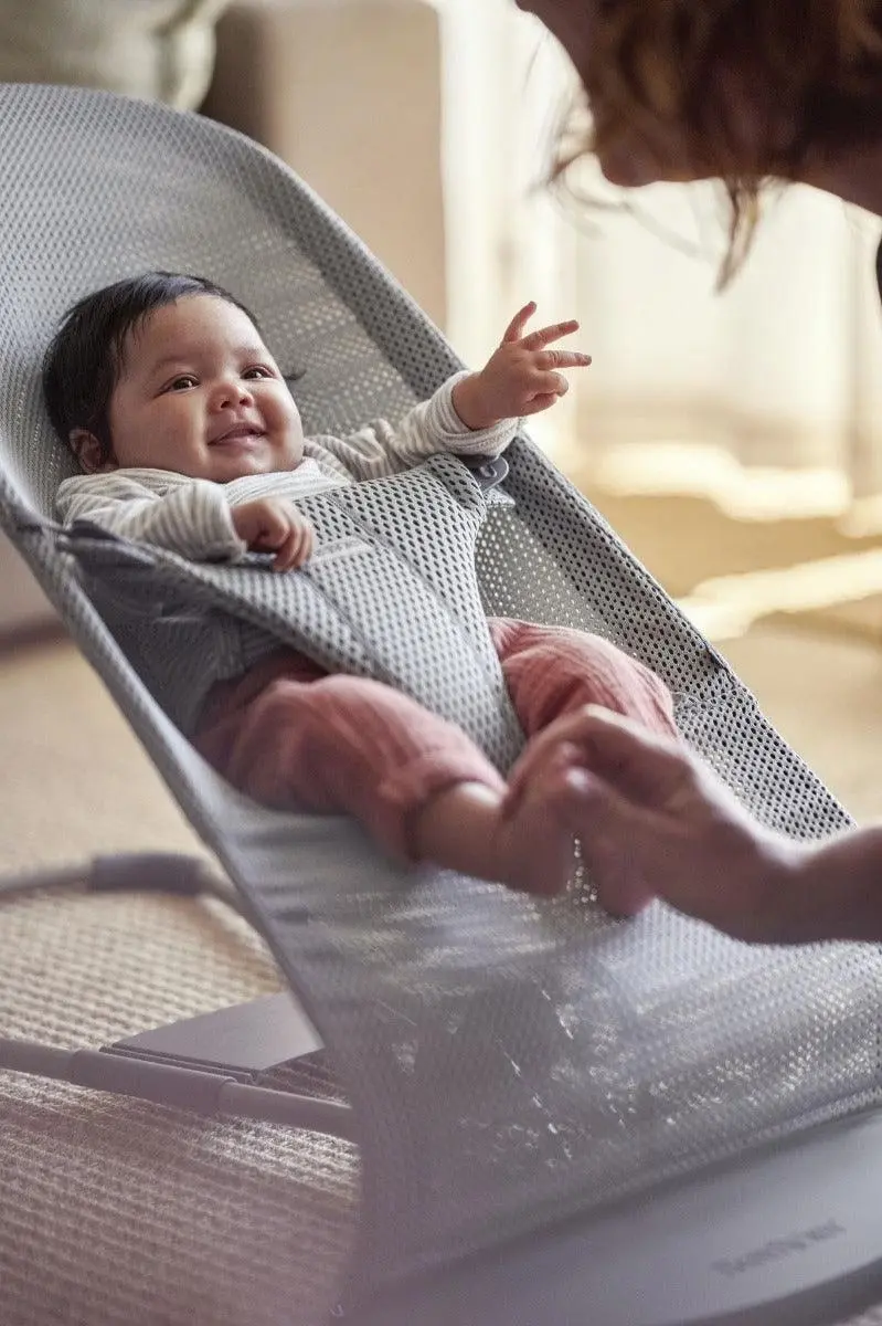 BabyBjorn Bouncer Bliss - Grey Mesh