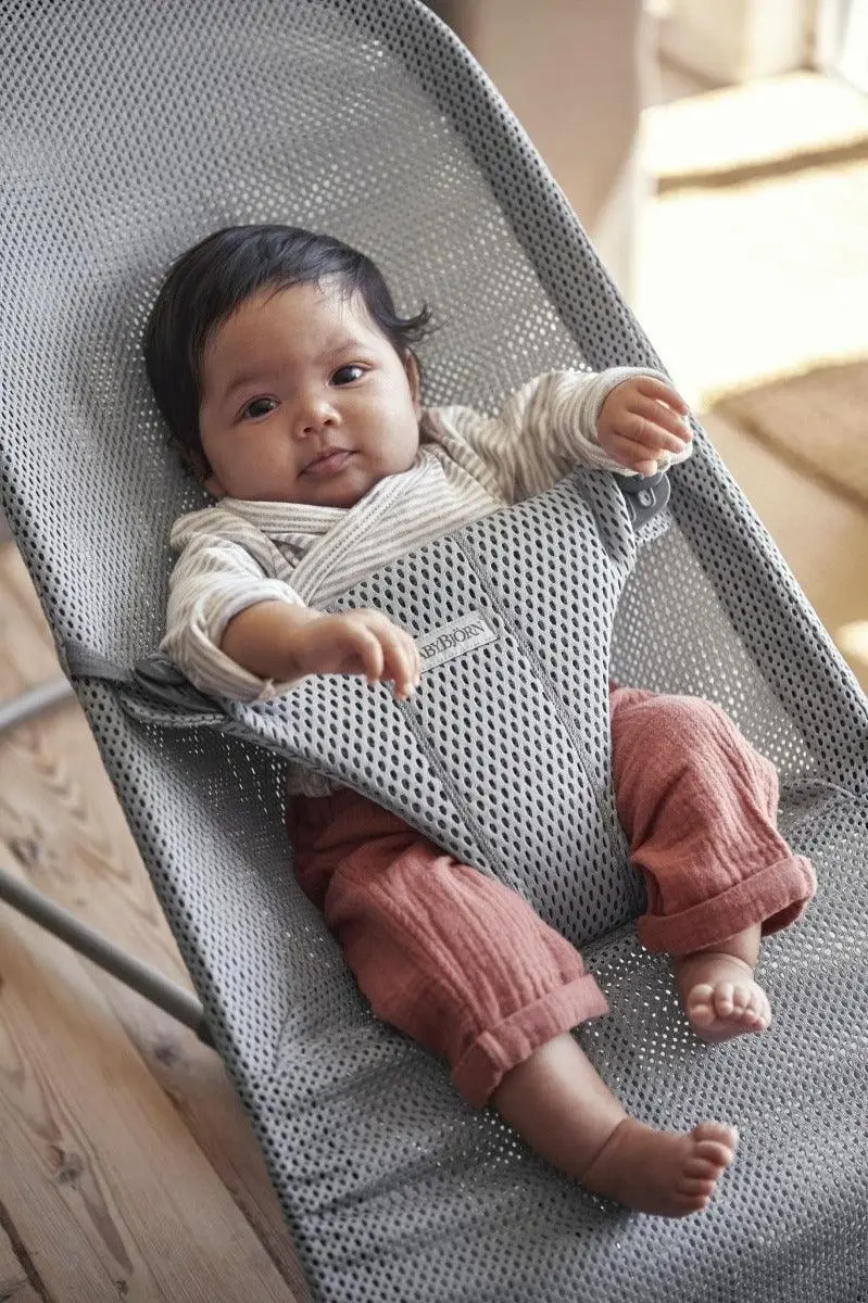 BabyBjorn Bouncer Bliss - Grey Mesh