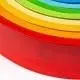 Bigjigs Wooden Stacking Rainbow - Small