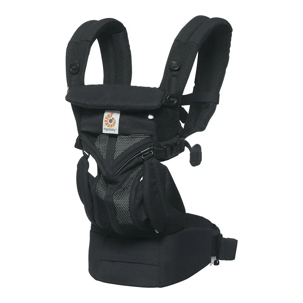 Ergobaby OMNI 360 Cool Air Mesh Baby Carrier-Onyx Black