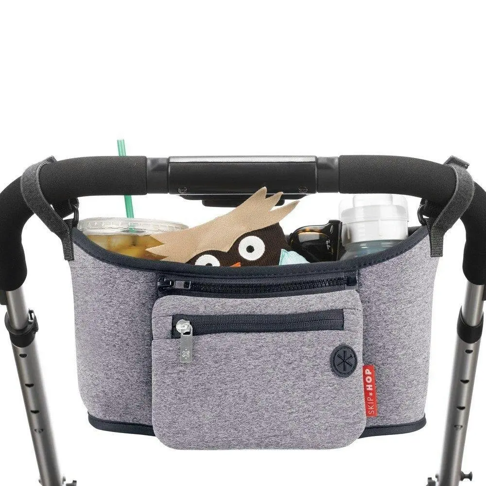 Skip Hop Grab & Go Stroller Organizer - Heather Grey