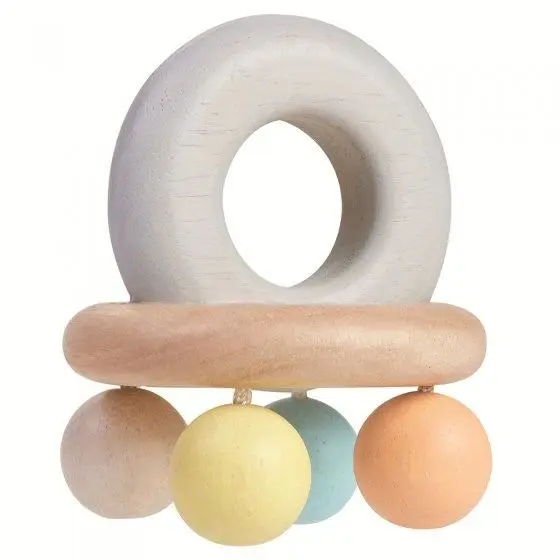 Plan Toys Belle Rattle- Pastel