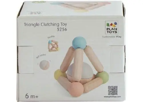 Plan Toys – Triangle Clutching Toy Pastels