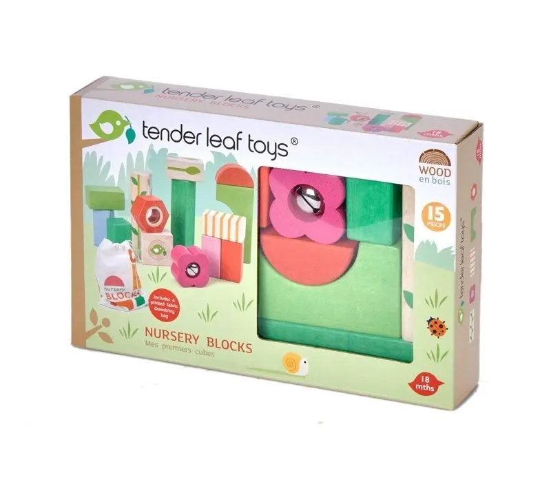 Tender Leaf Toys Nursery Blocks (Bag)