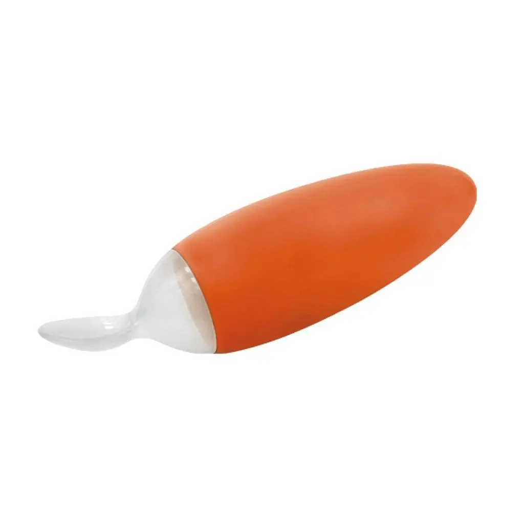 Boon Squirt Feeding Spoon - Tangerine