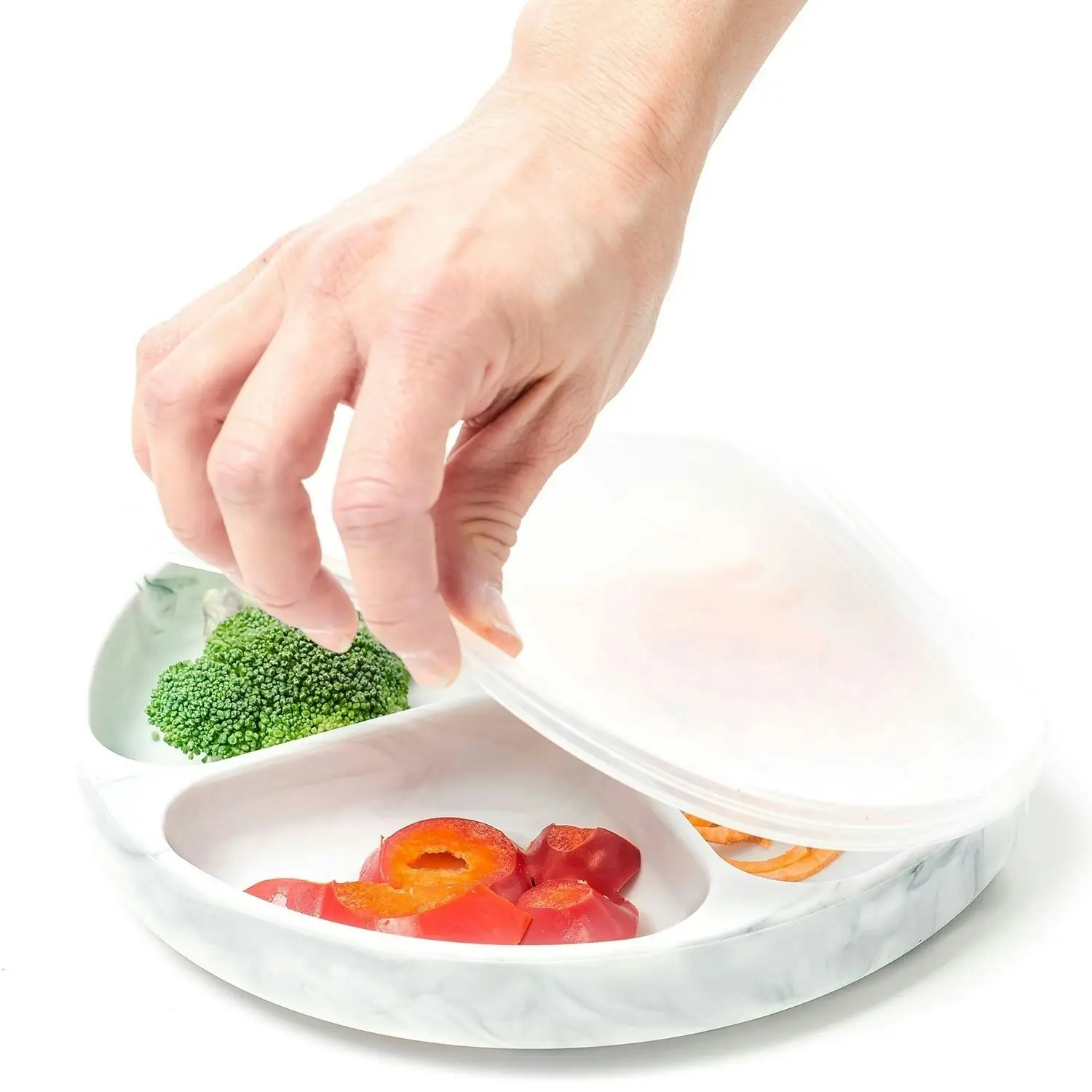 Bumkins Silicone Grip Dish Lid