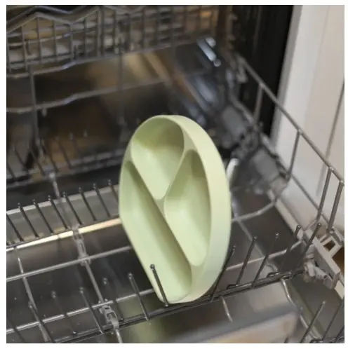 Bumkins Silicone Grip Dish - Sage