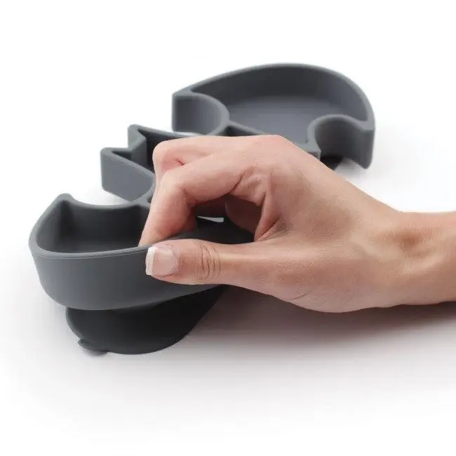 Bumkins Silicone Grip Dish - Batman