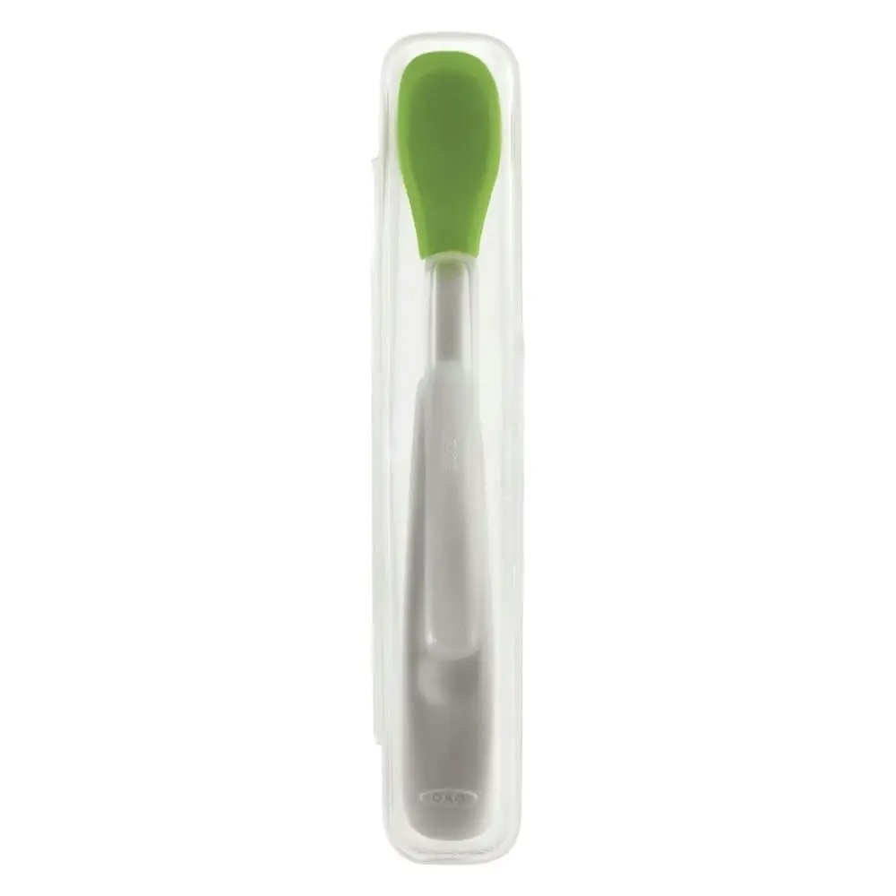 OXO Tot On-the-go Feeding Spoon - Navy