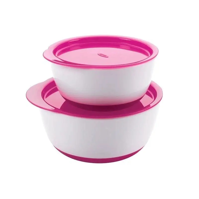 OXO Tot Small And Large Bowl Set - Pink