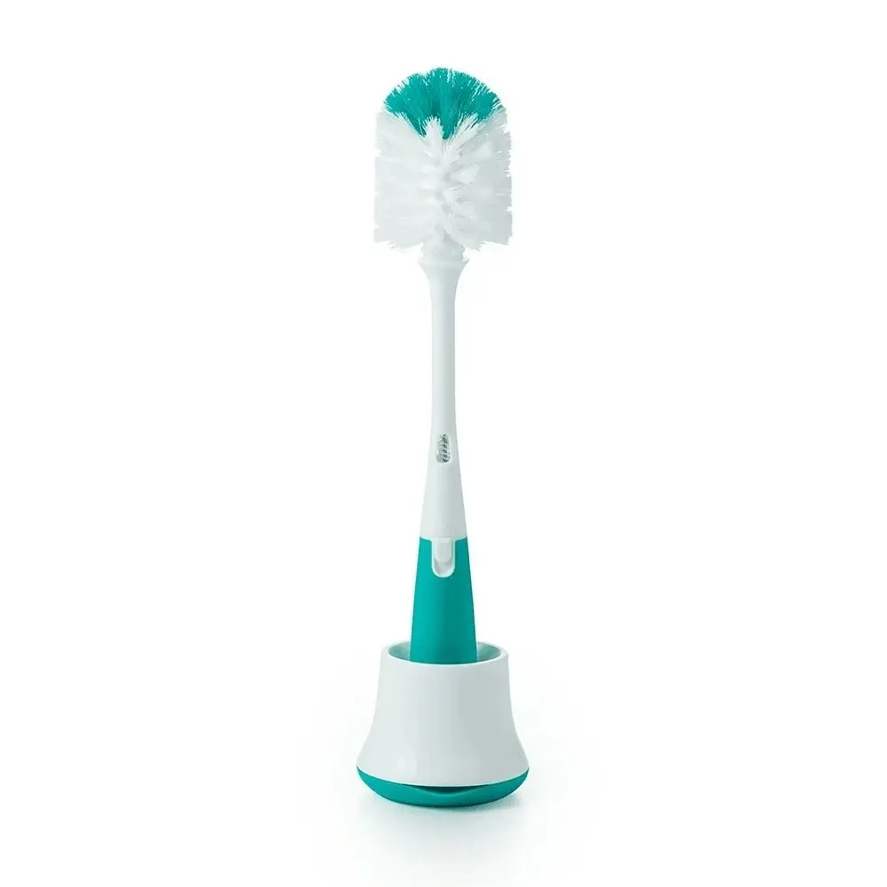 OXO Tot Bottle Brush With Nipple Cleaner And Stand - Teal