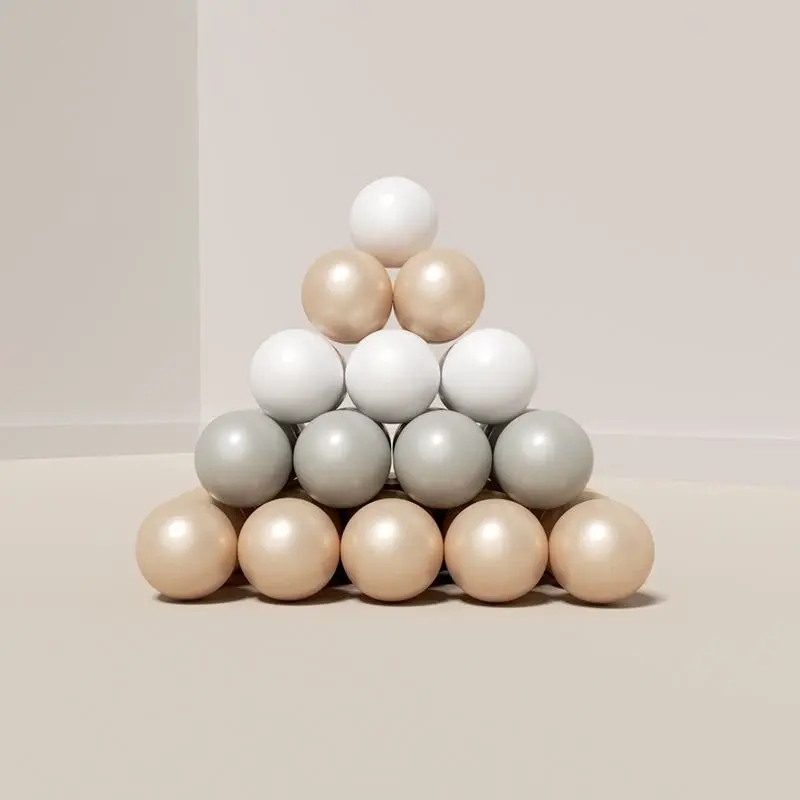 Joy Baby 200 PCS 7cm Anti-Press Pit Ocean Ball - Gold