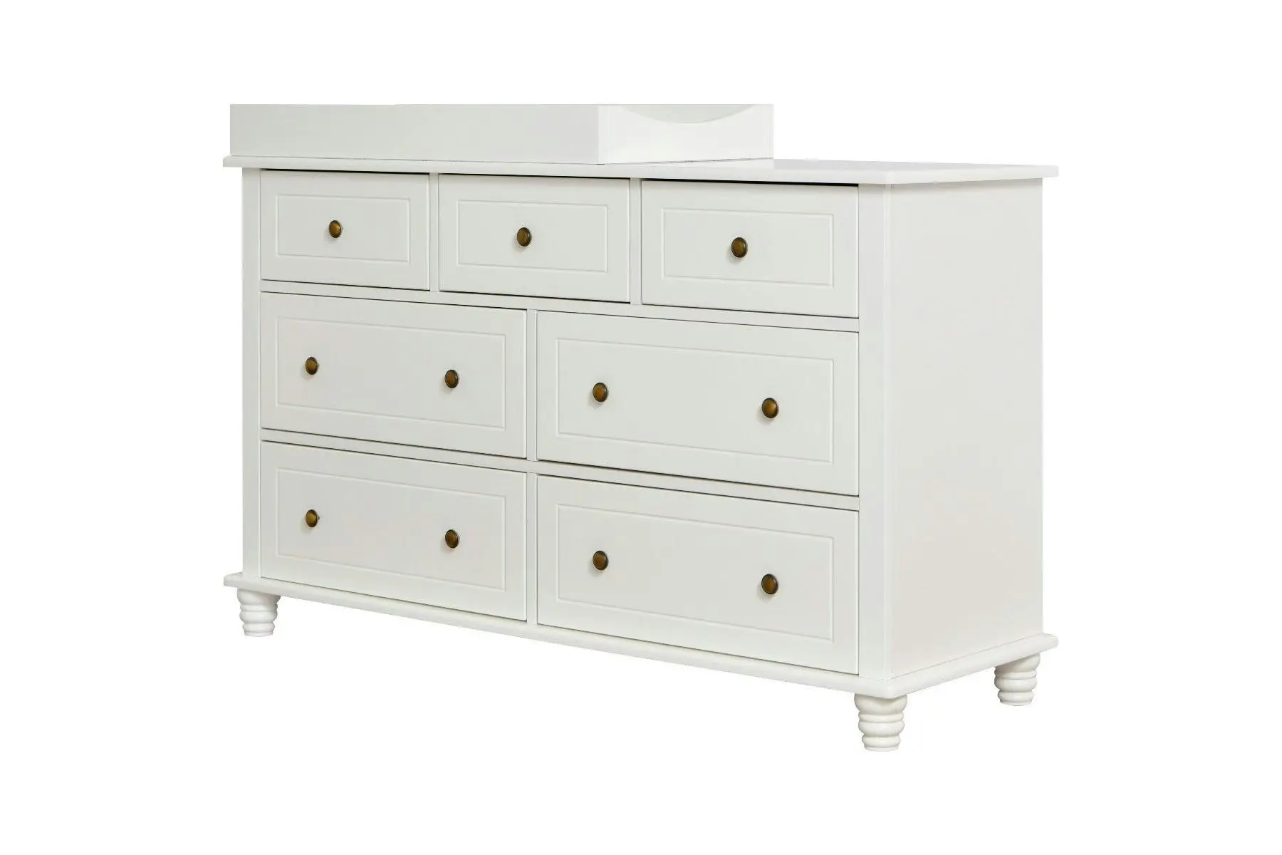 Joy Baby Mia 7 Drawer Chest of Draw with Change Table