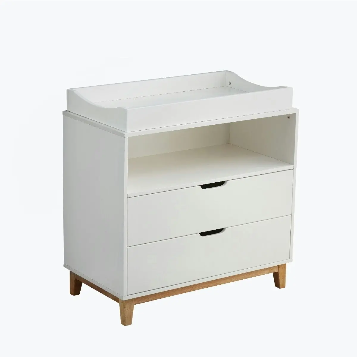 Joy Baby Aurora 2 Drawers Chest of Draw with Change Table - White