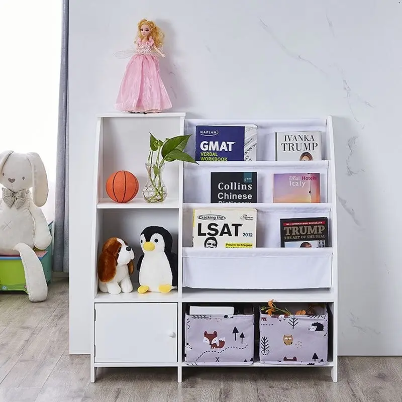 All 4 Kids Victoria Kids Bookcase with Toy Storage