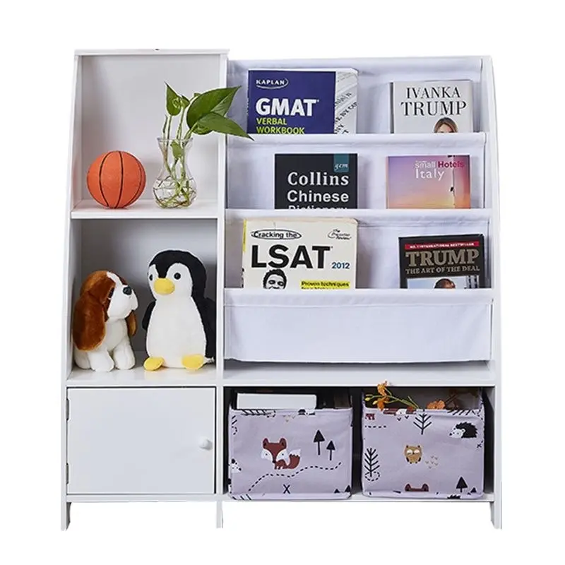 All 4 Kids Victoria Kids Bookcase with Toy Storage