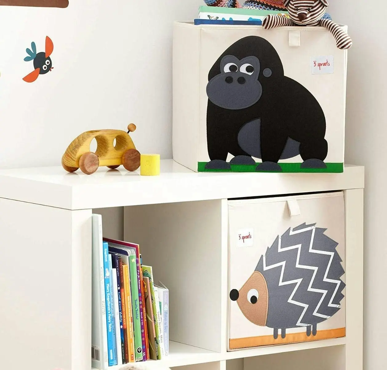 3 Sprouts Storage Box - Black Gorilla