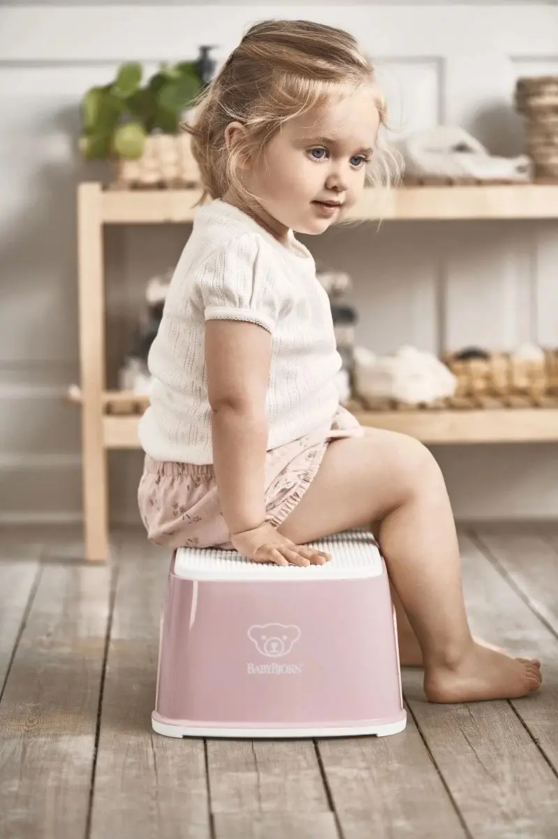 BabyBjorn Step Stool - Powder Pink