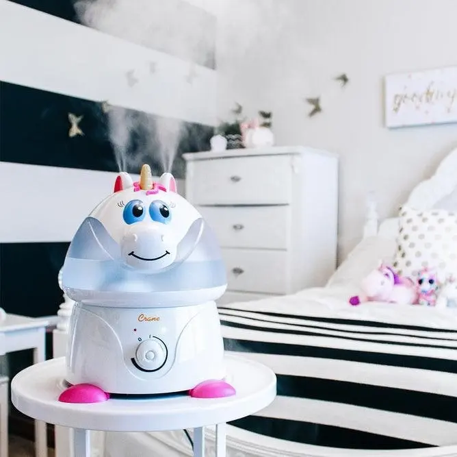 Crane Adorables Ultrasonic Humidifier - Misty Unicorn