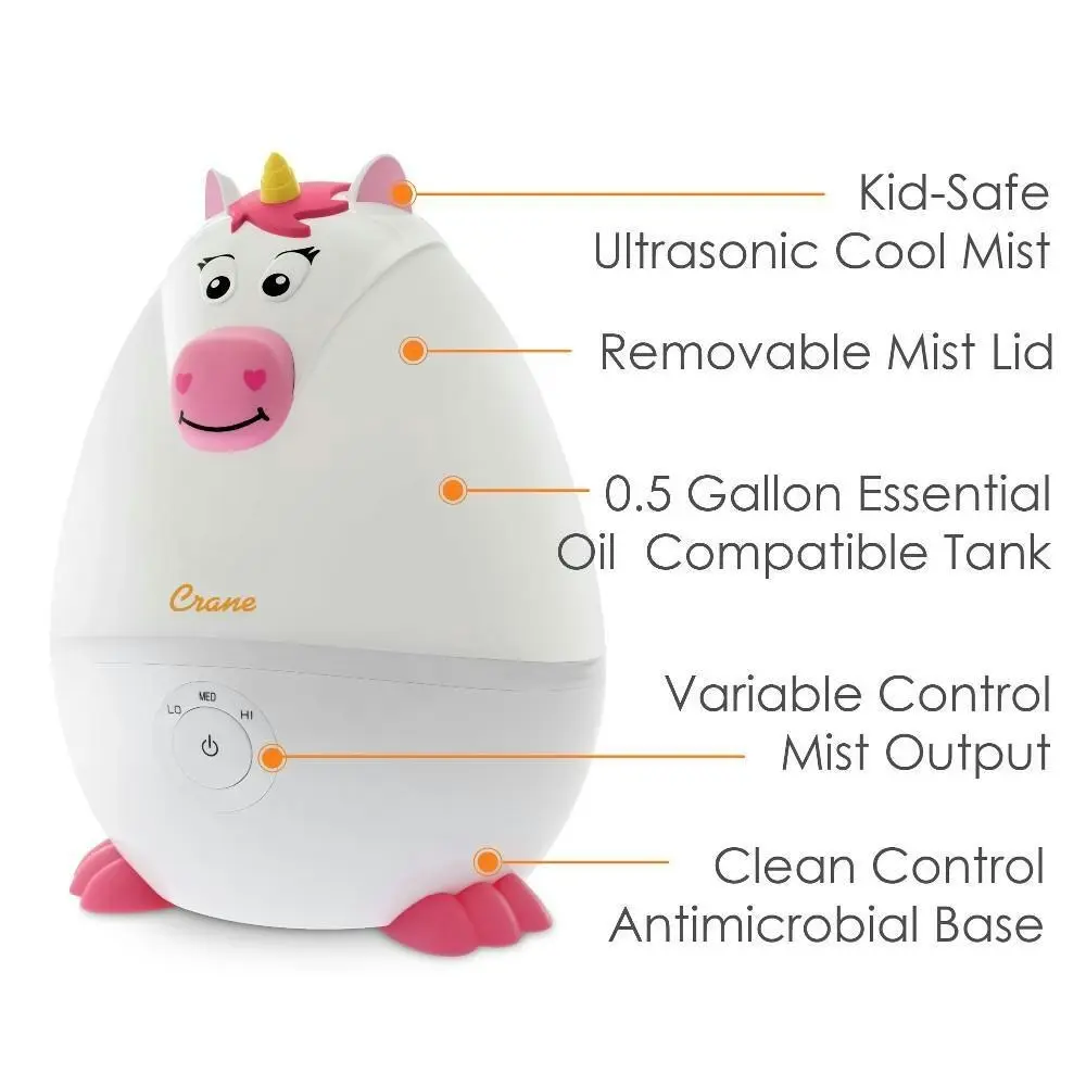 Crane Adorable Mini Cool Mist Humidifier - Unicor