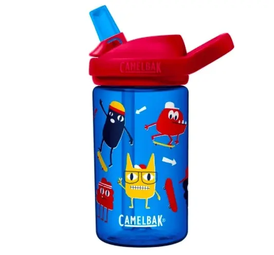 Camelbak Eddy Kids 0.4L Drinking Bottle- Skate Monster