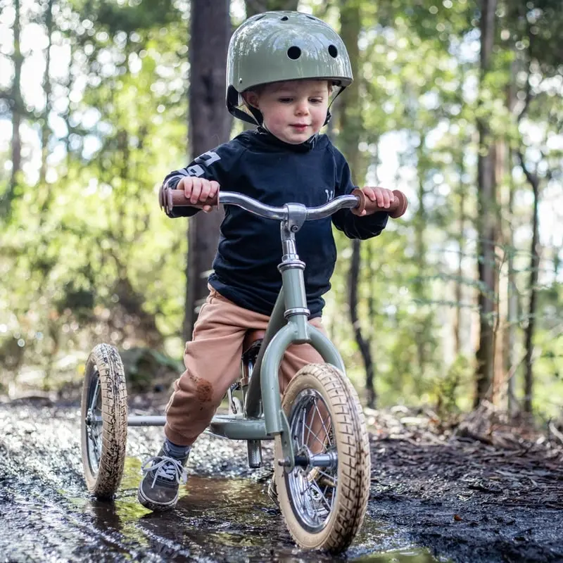 CoConuts Vintage Green Helmet- Small