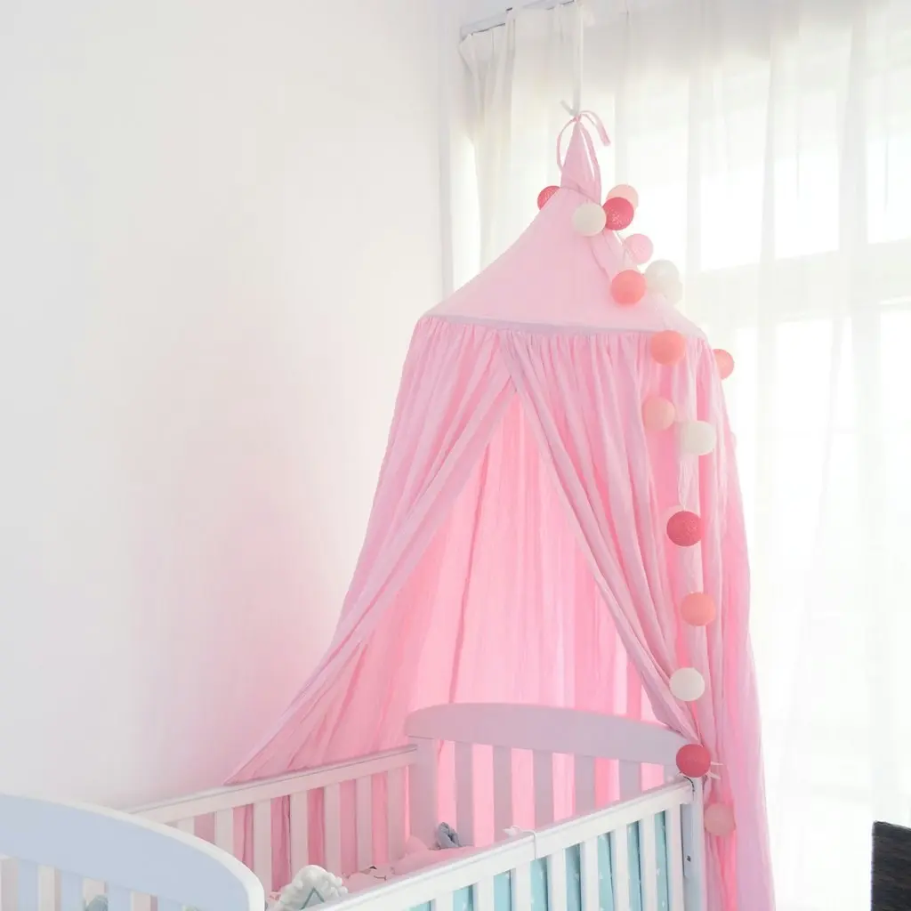 All 4 Kids Aubrey Nursery Canopy - Pink