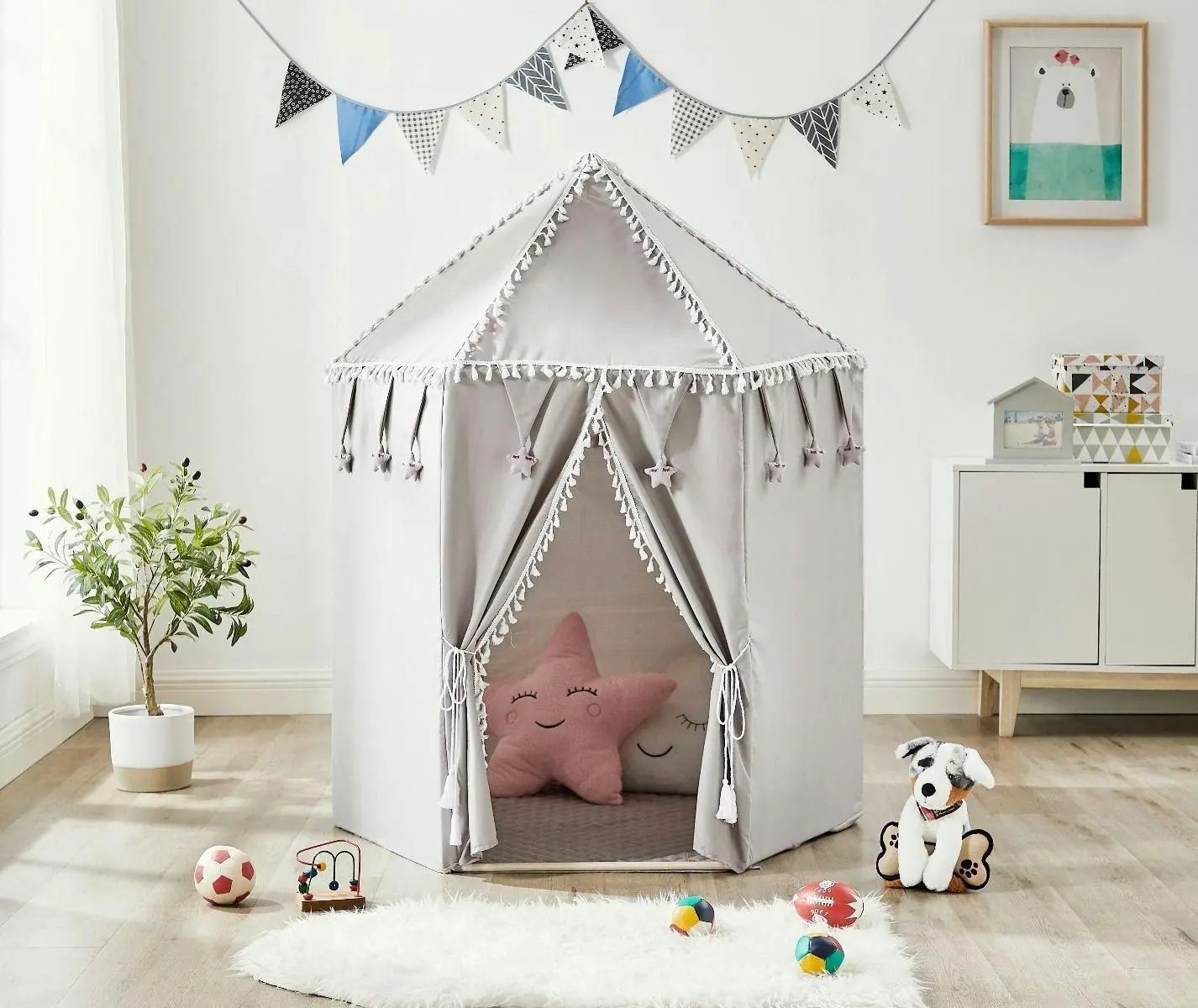 All 4 Kids Mila Hexagon Play House Teepee