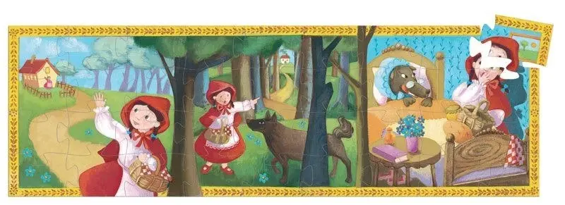 Djeco Little Red Riding Hood 36pc Silhouette Puzzle